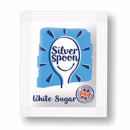 Silver Spoon White Sugar Sachets 2g Box of 1000
