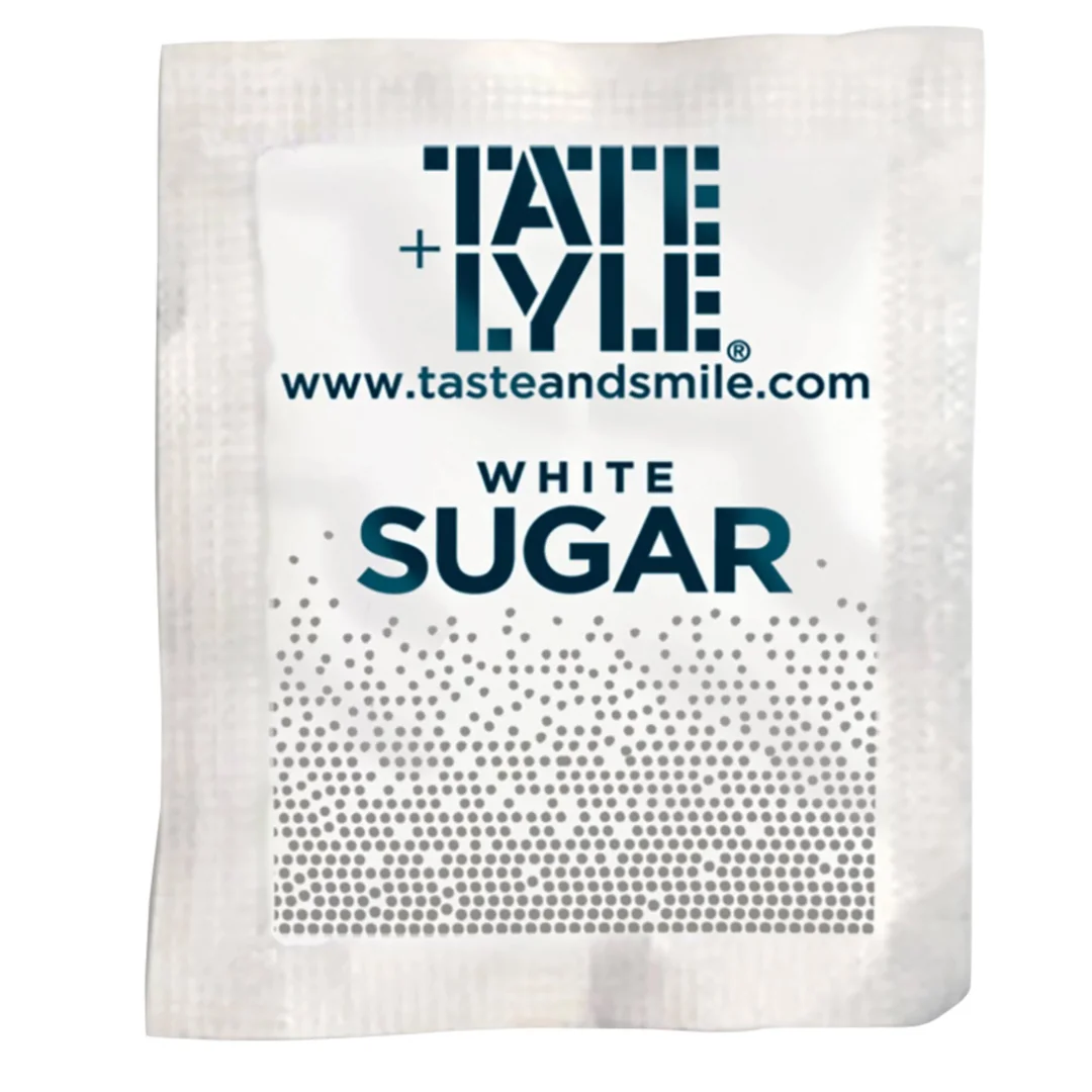 Tate & Lyle White Sugar Sachets 2.5g Pack of 1000 Pure Cane Sugar
