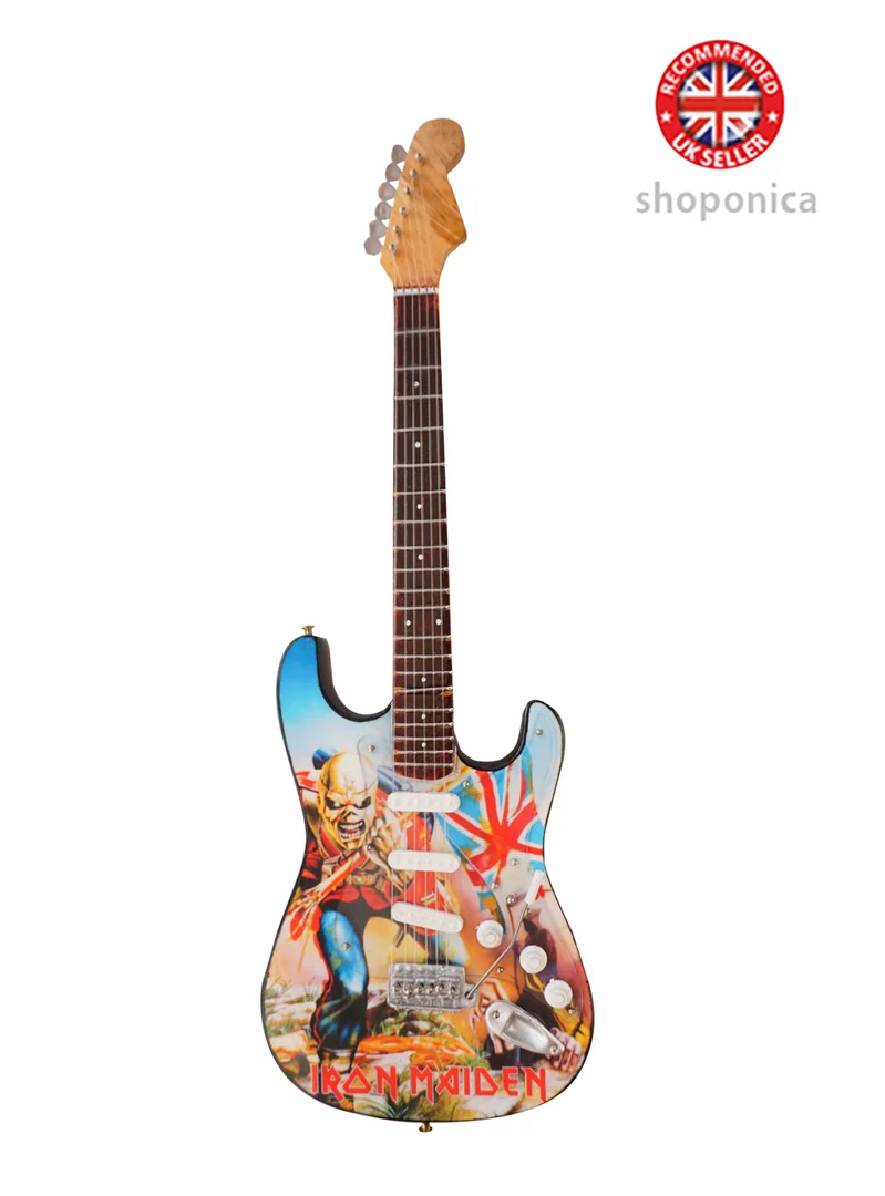 Handcrafted Wooden Miniature  Guitar Replica