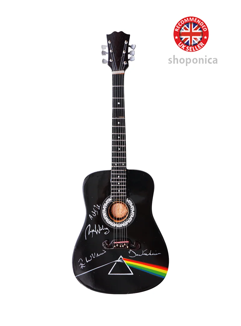 Handcrafted Wooden Miniature Acoustic Guitar Replica