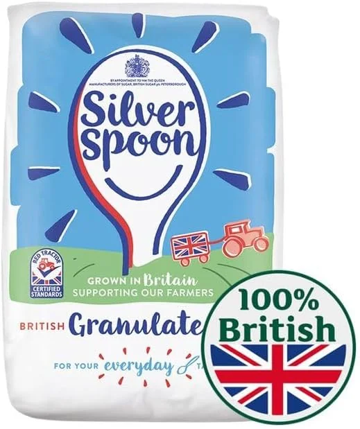 Silver Spoon White Granulated Sugar 1kg British Grown