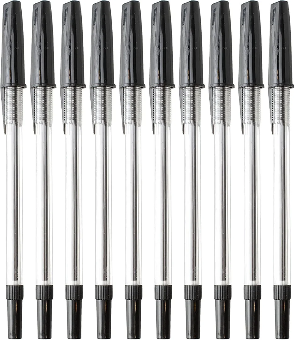 Black  Ballpoint Pens – Black Ink, Pack of 40