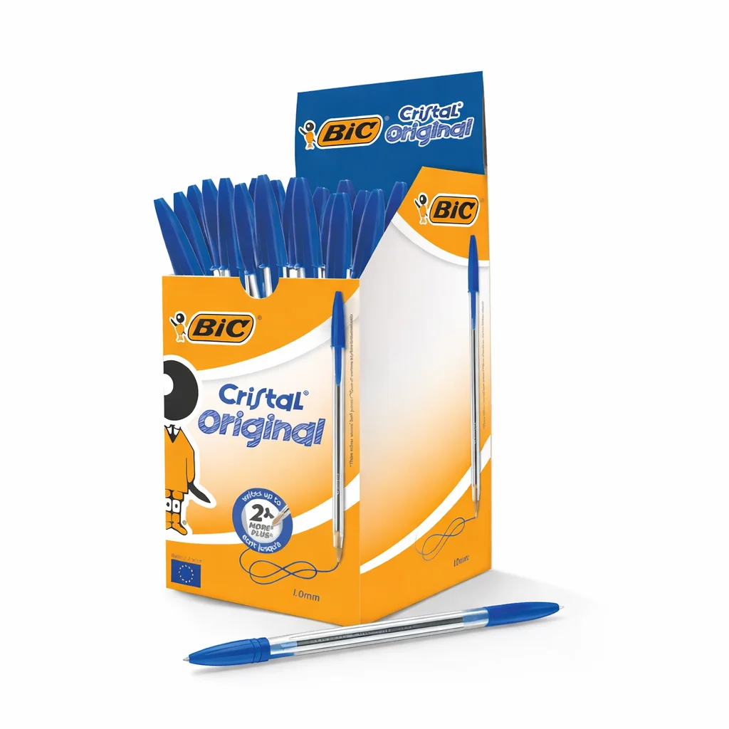 Bic Cristal Ballpoint Pen  Blue Pack of 50 