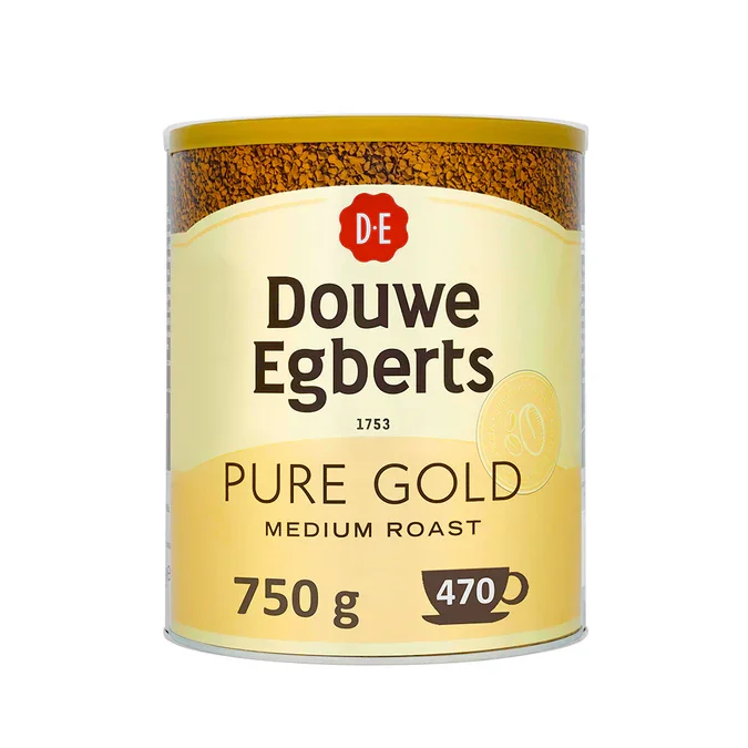 Douwe Egberts Pure Gold Instant Coffee  Tin  750g 